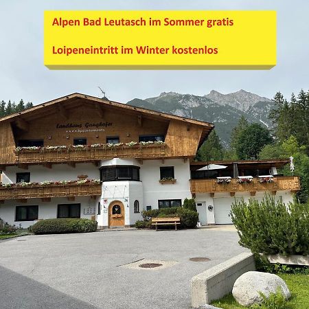 Apartamento W6 Haus Ganghofer Leutasch Exterior foto