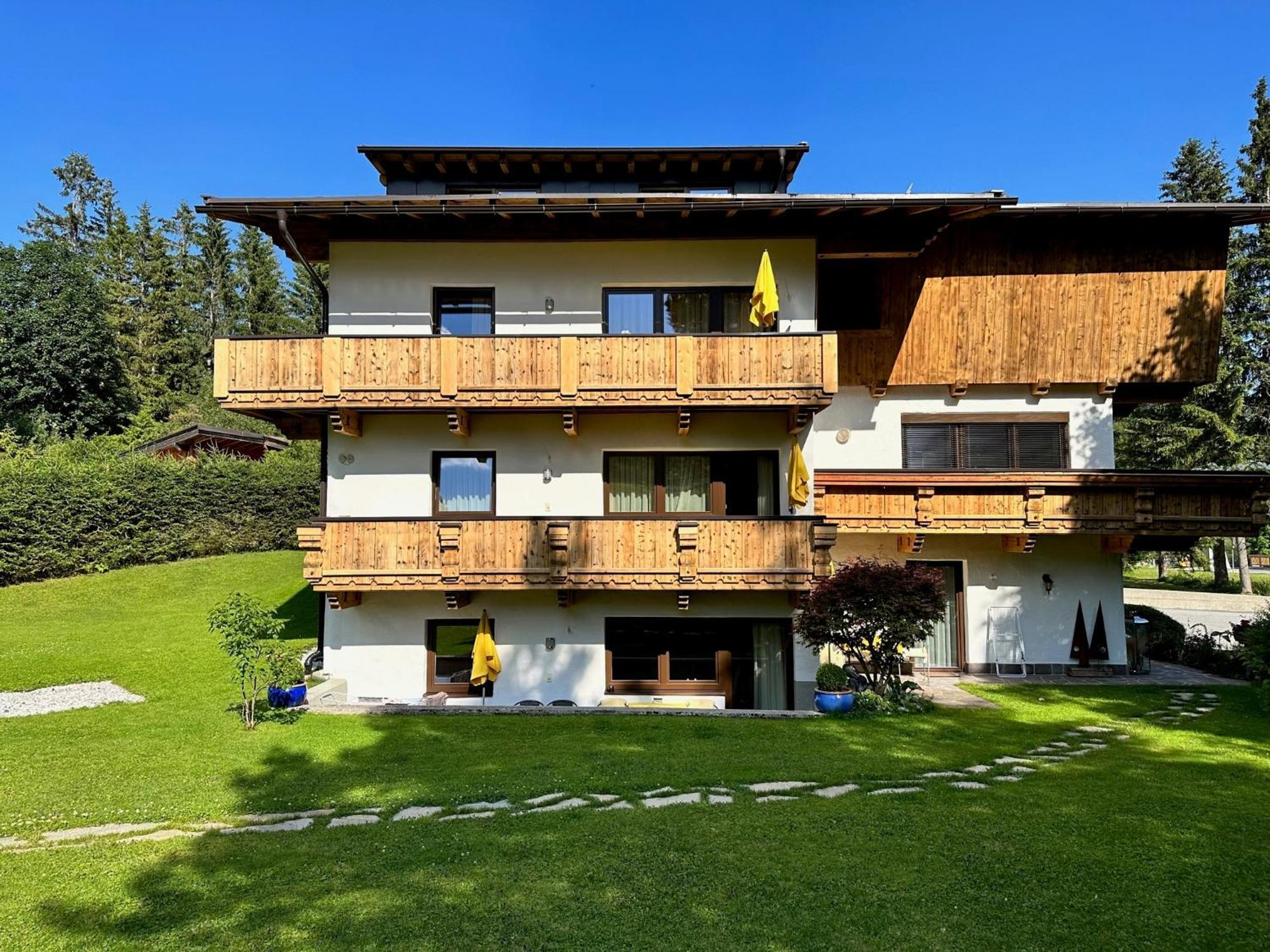 Apartamento W6 Haus Ganghofer Leutasch Exterior foto